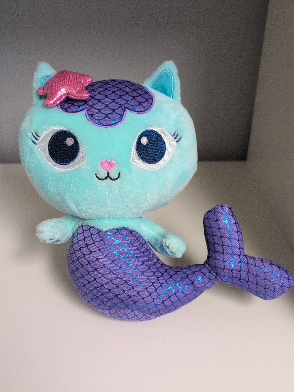 💜2/$20💜 Gabby's Dollhouse Mercat Plush Mermaid Kitten 8"